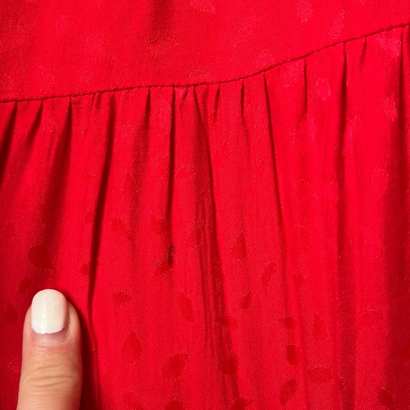 Anthropologie | Dresses | Anthropologie Maeve Red Wendy Tiered Maxi Dress Xs | Poshmark